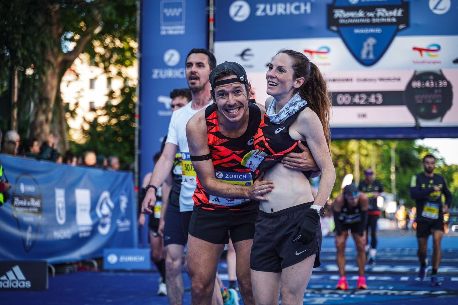 María Lázaro corrió el 10K de Zurich Rock 'n' Roll Running Series Madrid junto a su pareja, Jaume Guerra, apenas tres meses antes de dar a luz a su hijo Aritz. María Lázaro corrió el 10K de Zurich Rock 'n' Roll Running Series Madrid junto a su pareja, Jaume Guerra, apenas tres meses antes de dar a luz a su hijo Aritz.